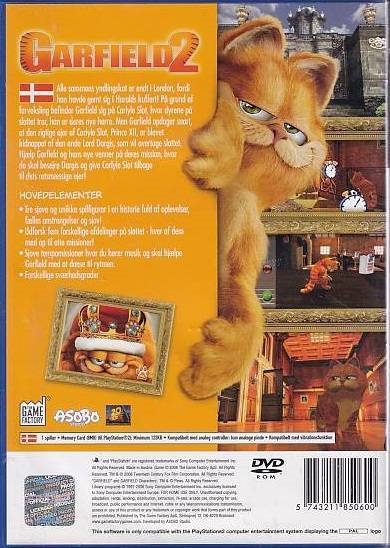 Garfield 2 - PS2 (B Grade) (Genbrug)